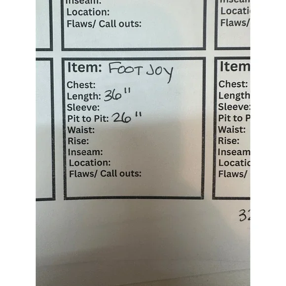 FootJoy Mens XL Athletic Fit Golf Polo Shirt Red White Blue Striped Short Sleeve - Picture 7 of 7